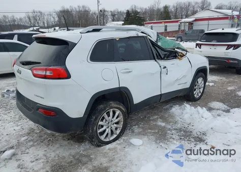 2017 Jeep Cherokee Limited 4X4 z USA, uszkodzony, nr VIN 1C4PJMDS0HW523820